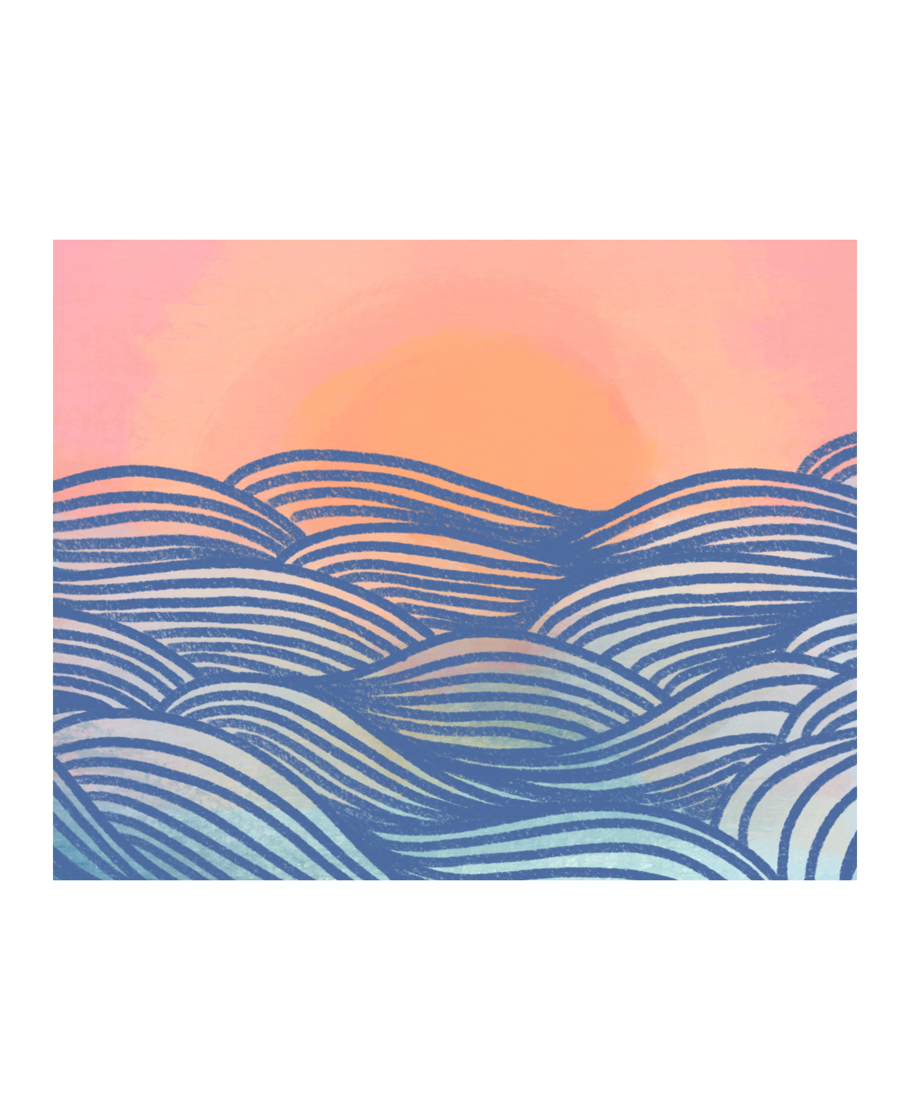 Peach Sunset 8